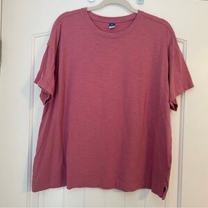 Pink Boxy Tee